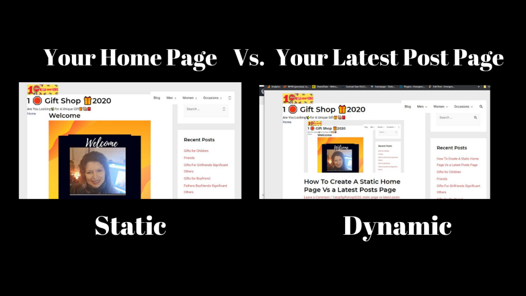 A static web page (sometimes called a flat page or a stationary page)